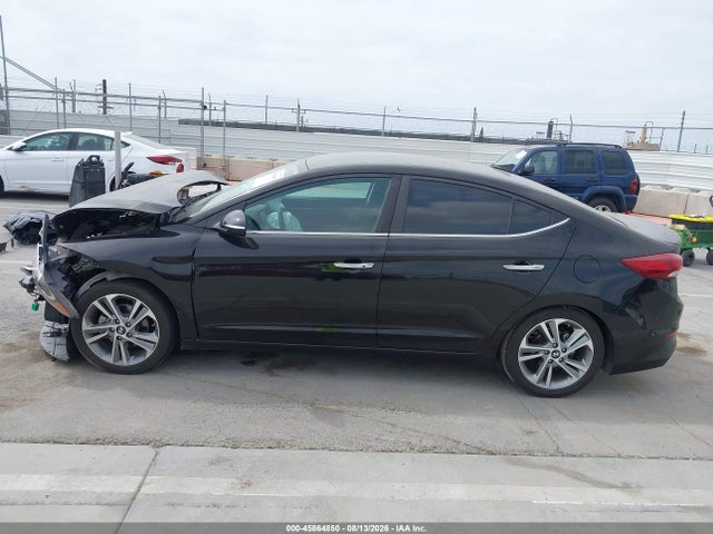 45864850 :رقم المزاد ، KMHD84LF8HU341387 vin ، 2017 Hyundai Elantra Limited مزاد بيع