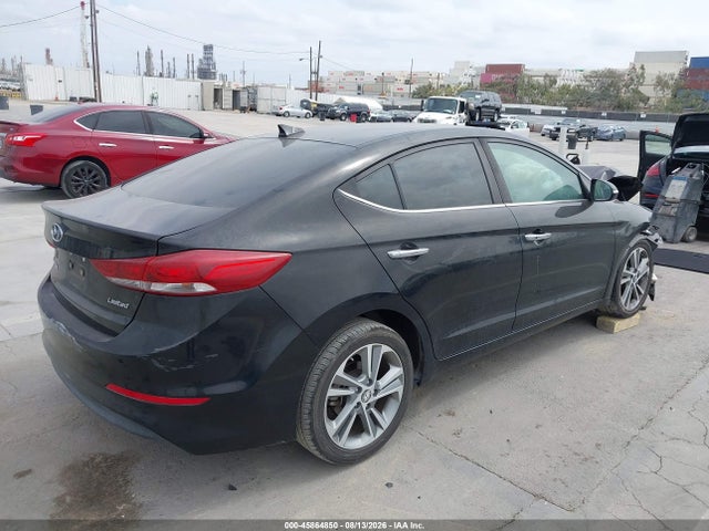45864850 :رقم المزاد ، KMHD84LF8HU341387 vin ، 2017 Hyundai Elantra Limited مزاد بيع