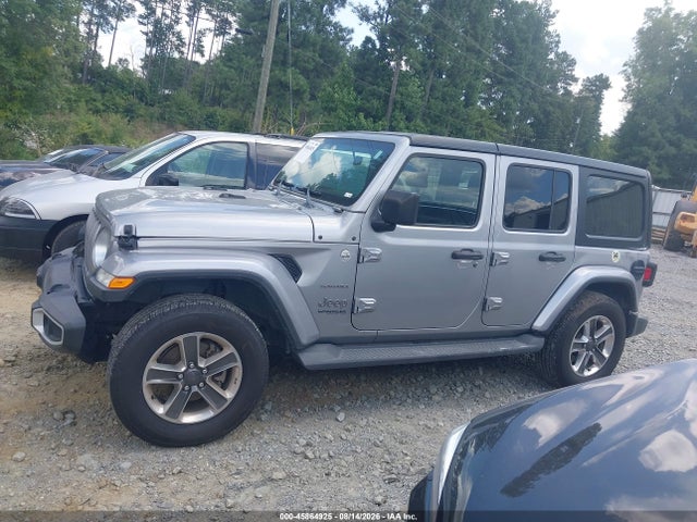 2020 Jeep Wrangler Unlimited Sahara 4x4 მანქანა იყიდება აუქციონზე, vin: 1C4HJXEN2LW127735, აუქციონის ნომერი: 45864925
