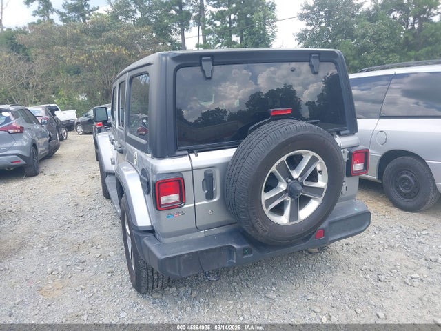 2020 Jeep Wrangler Unlimited Sahara 4x4 მანქანა იყიდება აუქციონზე, vin: 1C4HJXEN2LW127735, აუქციონის ნომერი: 45864925