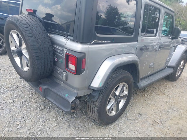 2020 Jeep Wrangler Unlimited Sahara 4x4 მანქანა იყიდება აუქციონზე, vin: 1C4HJXEN2LW127735, აუქციონის ნომერი: 45864925