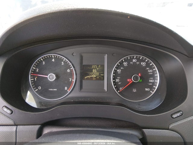 2012 Volkswagen Jetta 2.5l Se მანქანა იყიდება აუქციონზე, vin: 3VWDP7AJ5CM350025, აუქციონის ნომერი: 45864992