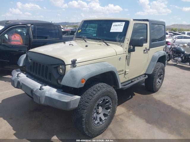 2017 Jeep Wrangler Sport მანქანა იყიდება აუქციონზე, vin: 1C4AJWAG3HL656641, აუქციონის ნომერი: 45865014