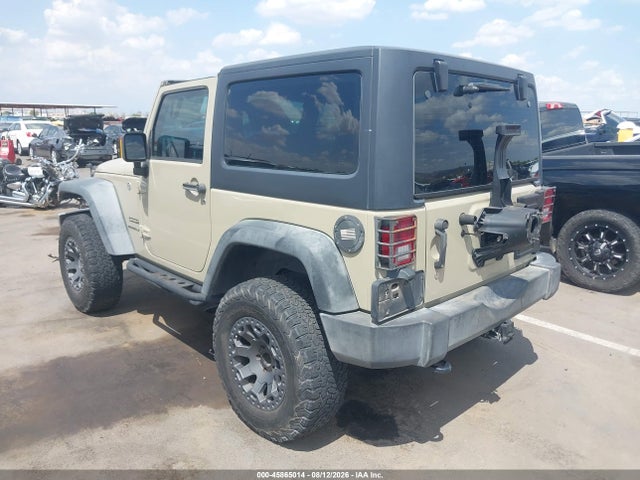 2017 Jeep Wrangler Sport მანქანა იყიდება აუქციონზე, vin: 1C4AJWAG3HL656641, აუქციონის ნომერი: 45865014