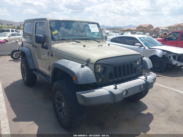 2017 Jeep Wrangler Sport მანქანა იყიდება აუქციონზე, vin: 1C4AJWAG3HL656641, აუქციონის ნომერი: 45865014
