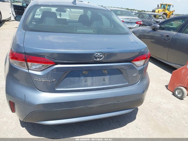 45865046 :رقم المزاد ، 5YFEPMAE8MP168533 vin ، 2021 Toyota Corolla Le مزاد بيع