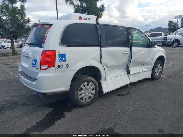 45865123 :رقم المزاد ، 2C7WDGBG0JR303730 vin ، 2018 Dodge Grand Caravan Se مزاد بيع