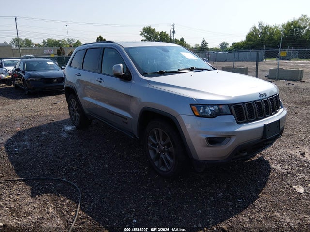 Продажа на аукционе авто 2017 Jeep Grand Cherokee 75th Anniversary Edition, vin: 1C4RJFAG9HC624151, номер лота: 45865207