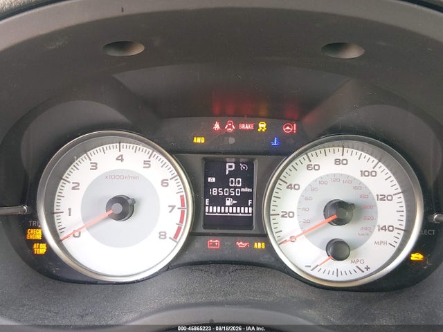 Aukcja sprzedaży 2013 Subaru Impreza 2.0i Sport Limited, vin: JF1GPAS62D2898635, numer aukcji: 45865223