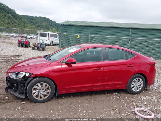 45865327 :رقم المزاد ، KMHD74LF8HU394545 vin ، 2017 Hyundai Elantra Se مزاد بيع