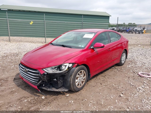 45865327 :رقم المزاد ، KMHD74LF8HU394545 vin ، 2017 Hyundai Elantra Se مزاد بيع