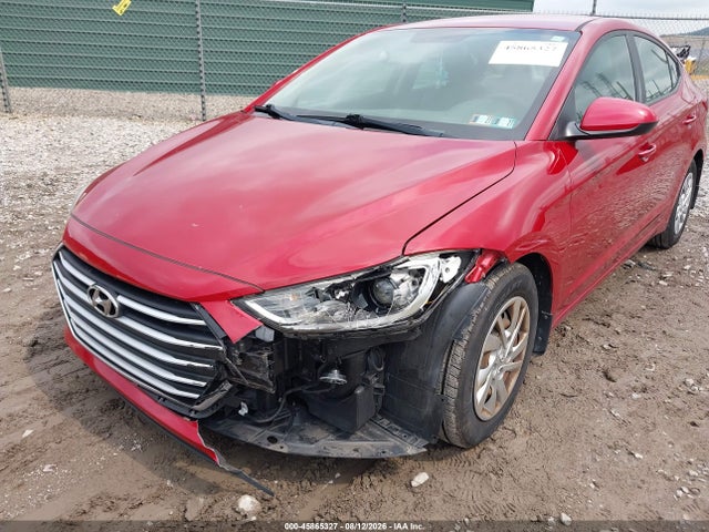 45865327 :رقم المزاد ، KMHD74LF8HU394545 vin ، 2017 Hyundai Elantra Se مزاد بيع