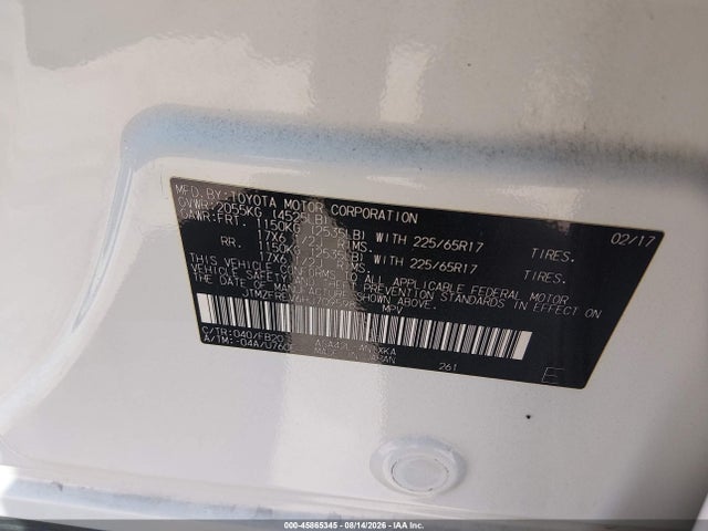 Toyota RAV4 LE 2017 JTMZFREV6HJ709598 Image 9