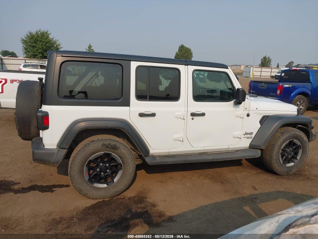Продажа на аукционе авто 2018 Jeep Wrangler Unlimited Sport S 4x4, vin: 1C4HJXDG1JW129122, номер лота: 45865352