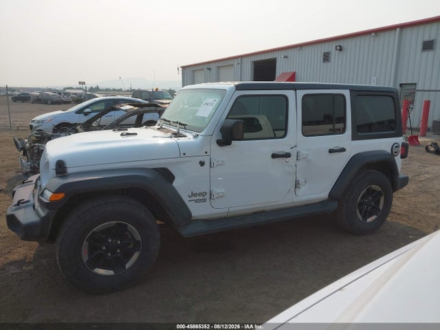 Продажа на аукционе авто 2018 Jeep Wrangler Unlimited Sport S 4x4, vin: 1C4HJXDG1JW129122, номер лота: 45865352
