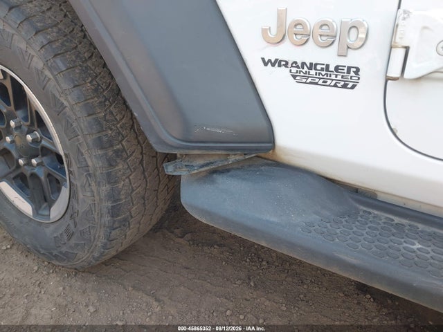 Продажа на аукционе авто 2018 Jeep Wrangler Unlimited Sport S 4x4, vin: 1C4HJXDG1JW129122, номер лота: 45865352