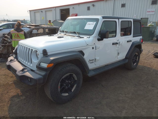 Продажа на аукционе авто 2018 Jeep Wrangler Unlimited Sport S 4x4, vin: 1C4HJXDG1JW129122, номер лота: 45865352