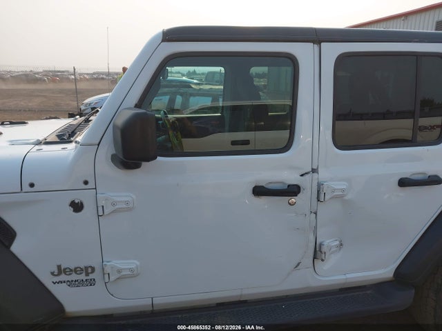 Продажа на аукционе авто 2018 Jeep Wrangler Unlimited Sport S 4x4, vin: 1C4HJXDG1JW129122, номер лота: 45865352