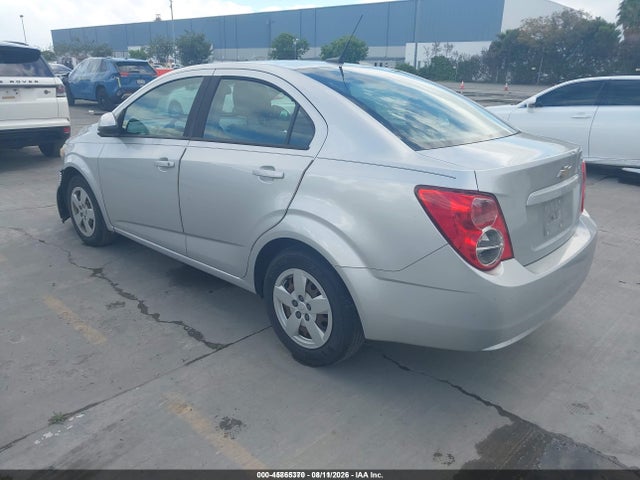 45865370 :رقم المزاد ، 1G1JA5SH1E4222251 vin ، 2014 Chevrolet Sonic Ls Auto مزاد بيع