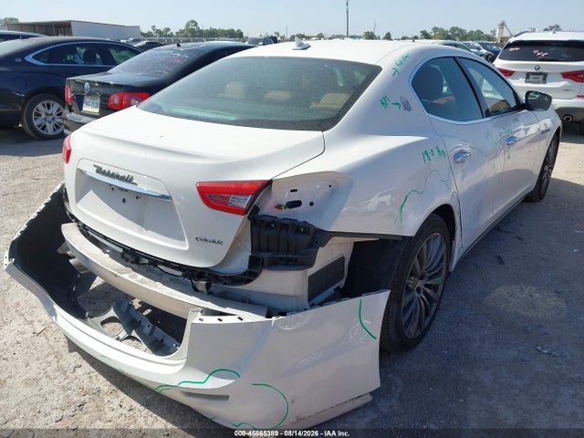 2017 Maserati Ghibli მანქანა იყიდება აუქციონზე, vin: ZAM57XSA3H1197585, აუქციონის ნომერი: 45865389