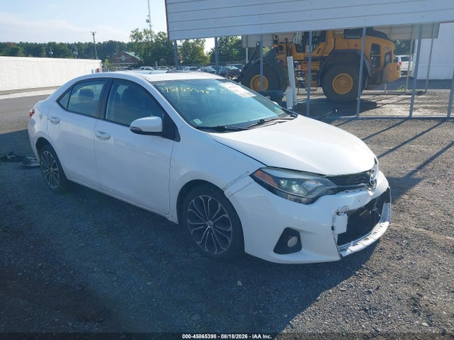 2016 Toyota Corolla S Premium მანქანა იყიდება აუქციონზე, vin: 2T1BURHEXGC637690, აუქციონის ნომერი: 45865398