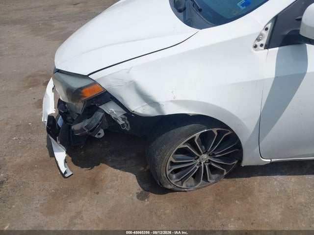 2016 Toyota Corolla S Premium მანქანა იყიდება აუქციონზე, vin: 2T1BURHEXGC637690, აუქციონის ნომერი: 45865398