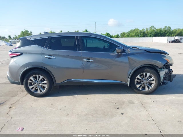 2017 Nissan Murano S მანქანა იყიდება აუქციონზე, vin: 5N1AZ2MGXHN182538, აუქციონის ნომერი: 45865420