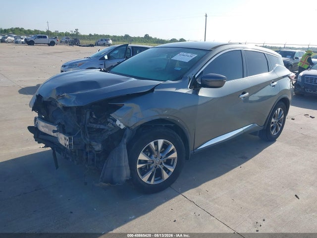 2017 Nissan Murano S მანქანა იყიდება აუქციონზე, vin: 5N1AZ2MGXHN182538, აუქციონის ნომერი: 45865420