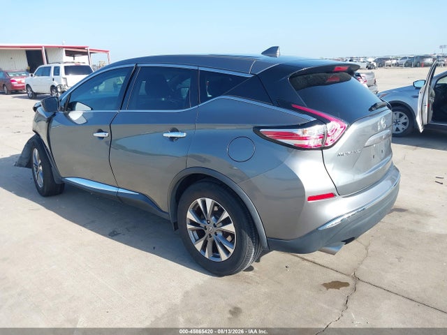 2017 Nissan Murano S მანქანა იყიდება აუქციონზე, vin: 5N1AZ2MGXHN182538, აუქციონის ნომერი: 45865420