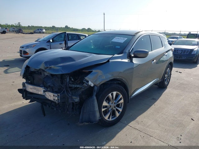2017 Nissan Murano S მანქანა იყიდება აუქციონზე, vin: 5N1AZ2MGXHN182538, აუქციონის ნომერი: 45865420