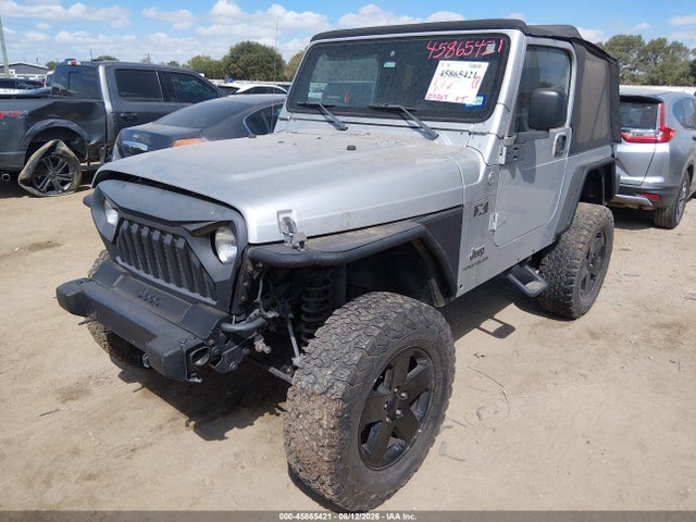 Продажа на аукционе авто 2006 Jeep Wrangler X, vin: 1J4FA39S86P756568, номер лота: 45865421