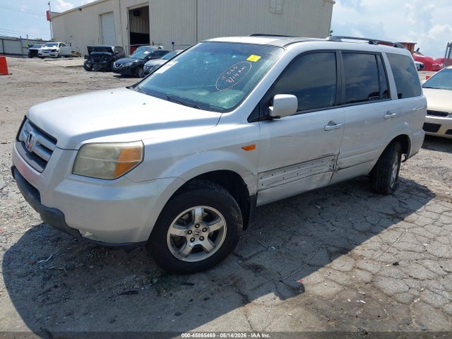 45865469 :رقم المزاد ، 5FNYF28558B015975 vin ، 2008 Honda Pilot Ex-l مزاد بيع