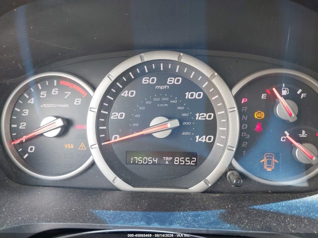45865469 :رقم المزاد ، 5FNYF28558B015975 vin ، 2008 Honda Pilot Ex-l مزاد بيع