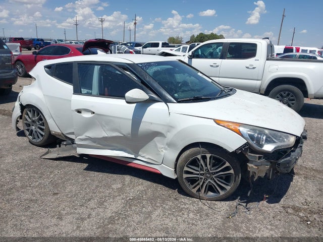 2016 Hyundai Veloster Turbo R-spec მანქანა იყიდება აუქციონზე, vin: KMHTC6AE1GU301716, აუქციონის ნომერი: 45865482