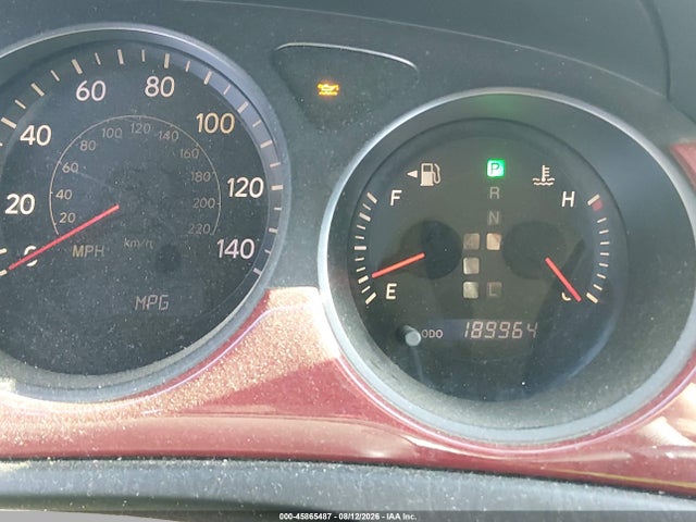 Aukcja sprzedaży 2006 Lexus Es 330, vin: JTHBA30G365171372, numer aukcji: 45865487