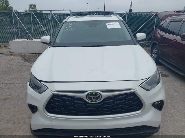 2022 Toyota Highlander Xle მანქანა იყიდება აუქციონზე, vin: 5TDGZRBH7NS243918, აუქციონის ნომერი: 45865543
