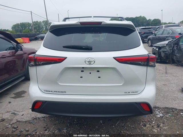 2022 Toyota Highlander Xle მანქანა იყიდება აუქციონზე, vin: 5TDGZRBH7NS243918, აუქციონის ნომერი: 45865543