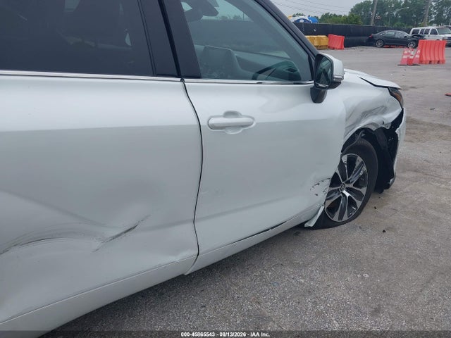 2022 Toyota Highlander Xle მანქანა იყიდება აუქციონზე, vin: 5TDGZRBH7NS243918, აუქციონის ნომერი: 45865543