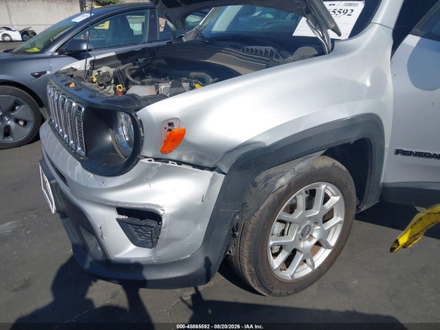 45865592 :رقم المزاد ، ZACNJCBB6MPN25225 vin ، 2021 Jeep Renegade Latitude Fwd مزاد بيع