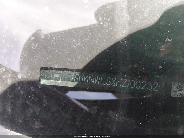 Продаж на аукціоні авто 2019 Gmc Acadia Slt-2, vin: 1GKKNWLS8KZ100232, номер лоту: 45865604