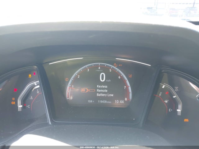 45865630 :رقم المزاد ، SHHFK7H46LU206139 vin ، 2020 Honda Civic Sport مزاد بيع