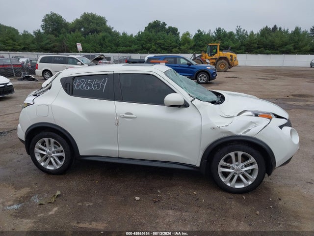 2014 Nissan Juke Sl მანქანა იყიდება აუქციონზე, vin: JN8AF5MVXET484940, აუქციონის ნომერი: 45865654