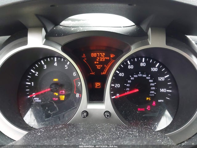 2014 Nissan Juke Sl მანქანა იყიდება აუქციონზე, vin: JN8AF5MVXET484940, აუქციონის ნომერი: 45865654