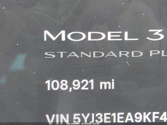 Продаж на аукціоні авто 2019 Tesla Model 3, vin: 5YJ3E1EA9KF483658, номер лоту: 45865659