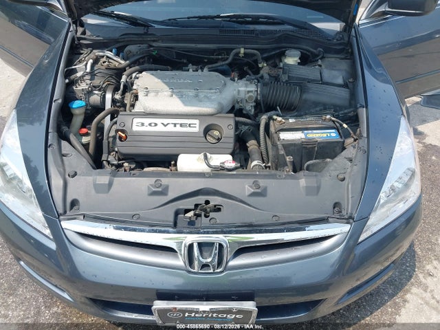 2006 Honda Accord 3.0 Ex მანქანა იყიდება აუქციონზე, vin: 1HGCM66576A016143, აუქციონის ნომერი: 45865690