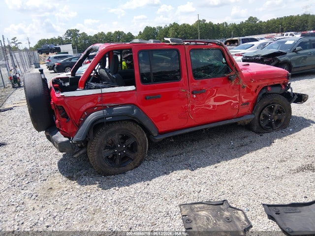 2020 Jeep Wrangler Unlimited Sport Altitude 4x4 მანქანა იყიდება აუქციონზე, vin: 1C4HJXDG8LW184766, აუქციონის ნომერი: 45865716