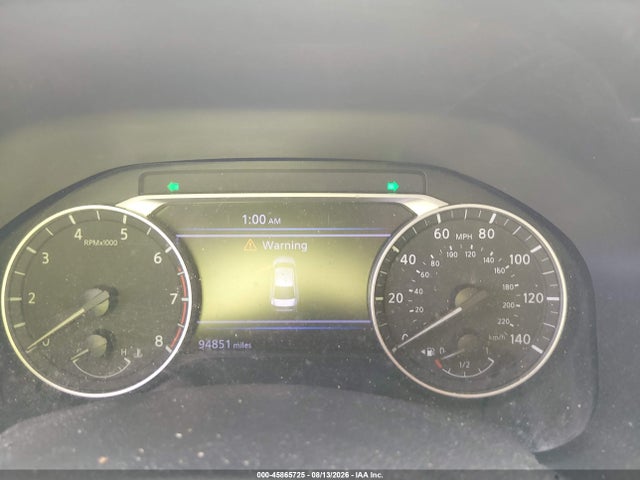 45865725 :رقم المزاد ، 1N4BL4DV8NN316873 vin ، 2022 Nissan Altima Sv Fwd مزاد بيع
