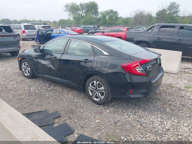 2017 Honda Civic Lx მანქანა იყიდება აუქციონზე, vin: 19XFC2F53HE029236, აუქციონის ნომერი: 45865759