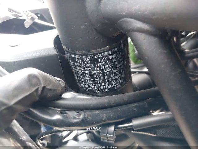 Kawasaki Ex650 R 2026 ML5EXER16TDAH3339 Image 10