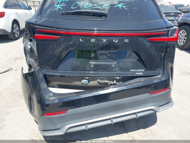 2022 Lexus Nx 350 F Sport Handling მანქანა იყიდება აუქციონზე, vin: JTJKGCEZ8N2007946, აუქციონის ნომერი: 45865789